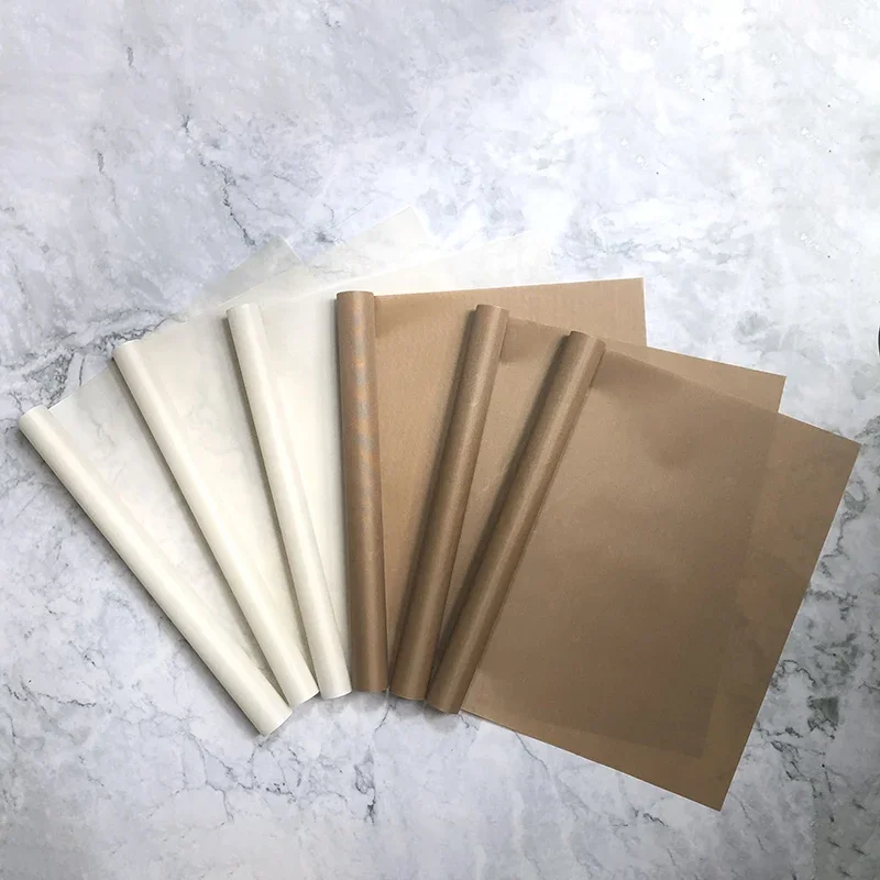 Feuille de tapis de cuisson 40x60 30x40cm, 1 à 6 pièces, feuille de revêtement de four résistante et réutilisable, papier de cuisson résistant à l'huile, outils de cuisine pour barbecue