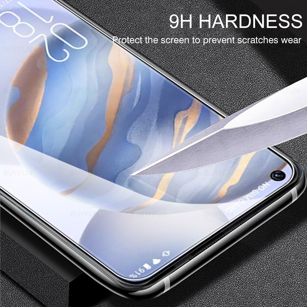 For Oukitel C21 4PCS Screen Protector Tempered Glass For Oukitel C21 C 21 21C 6.4inch Scratch Resistant Safety Protective Film