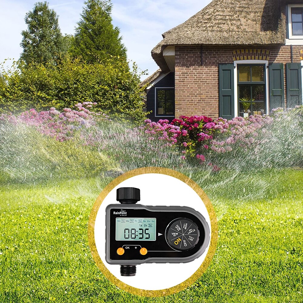Automatic Electronic Water Timer Lcd Screen Sprinkler Controller Outdoor Garden Timer Automatic Watering Device Irrigation Tools