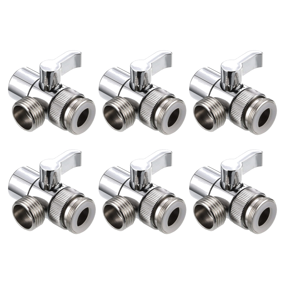 1-10PCS Switch Faucet Adapter Kitchen Sink Splitter Diverter Valve Water Tap Connector Separator For Sink Toilet Bidet Shower: Light Grey