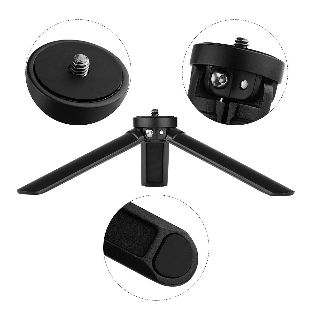 Fotografie Aluminium Legierung Tisch Stativ Faltbare Desktop Stativ für Moza Air Aircross Zhiyun Glatte DJI OSMO Gimbal + DSLR Kamera