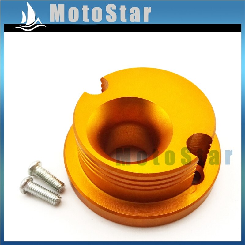 CNC Alloy Air Filter Clearner Adapter Velocity Stack For 47cc 49cc Engine Carburetor Mini Moto Dirt Pocket Bike Kids ATV Quad