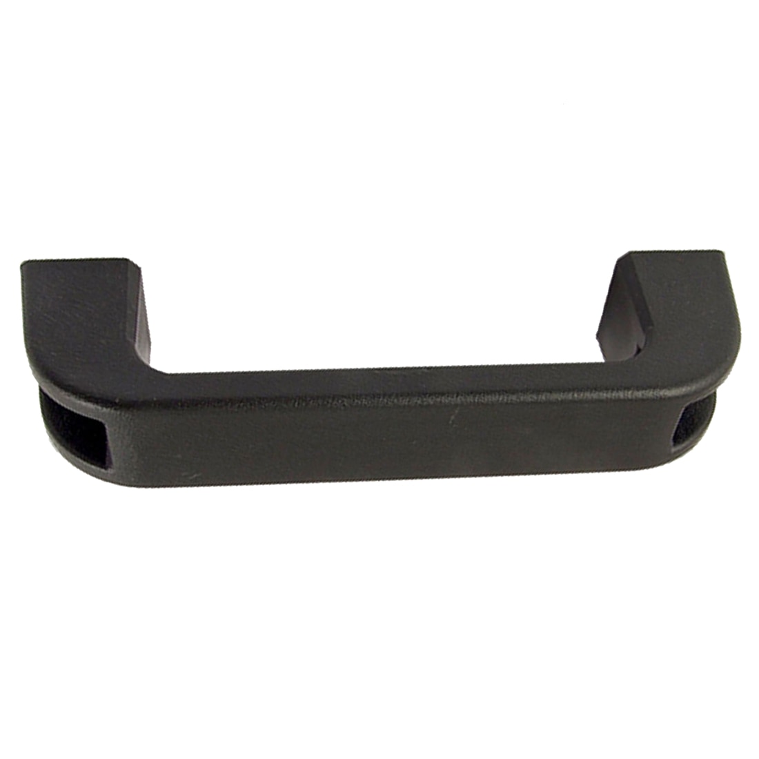 Poignée de porte rectangulaire en plastique noir 5.2"