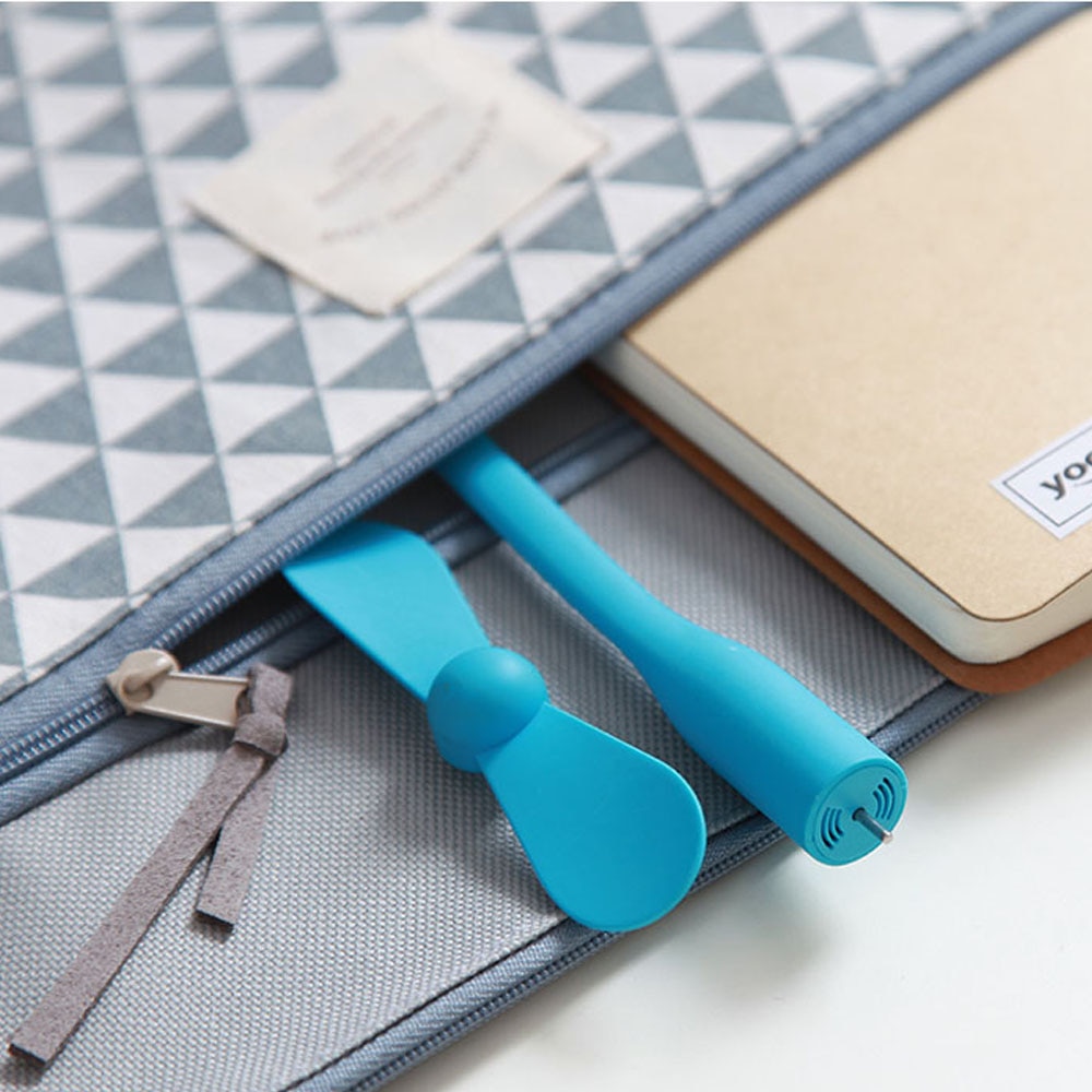 Original Xiaomi Mijia Portable USB Fan Flexible USB Fan Cooler for Power Bank Laptop Notebook Computer Flexible Fan