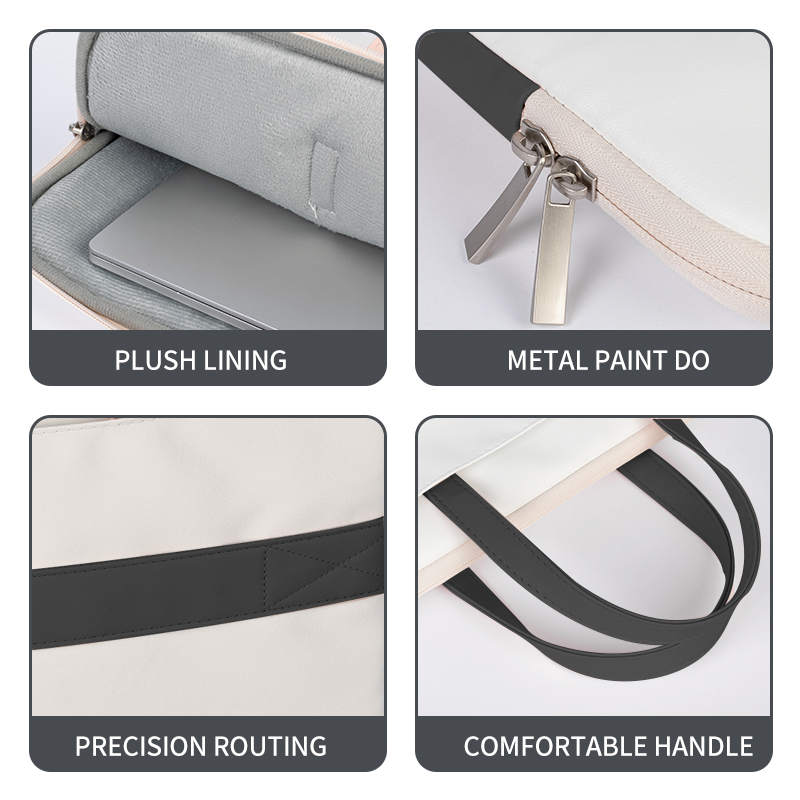 DIY PU Laptoptas Kat Cover Laptop Sleeve Handvat Tas 12 13 14 15 17 inch Voor Macbook/HP/Asus/Acer/Lenovo Draagtas Accessoires