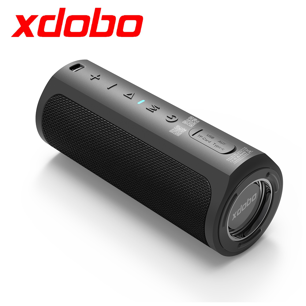 Xdobo Hero 1999 – haut-parleur Portable sans fil, Bluetooth, boîte de son stéréo TWS Boombox TF, Port AUX USB, batterie externe