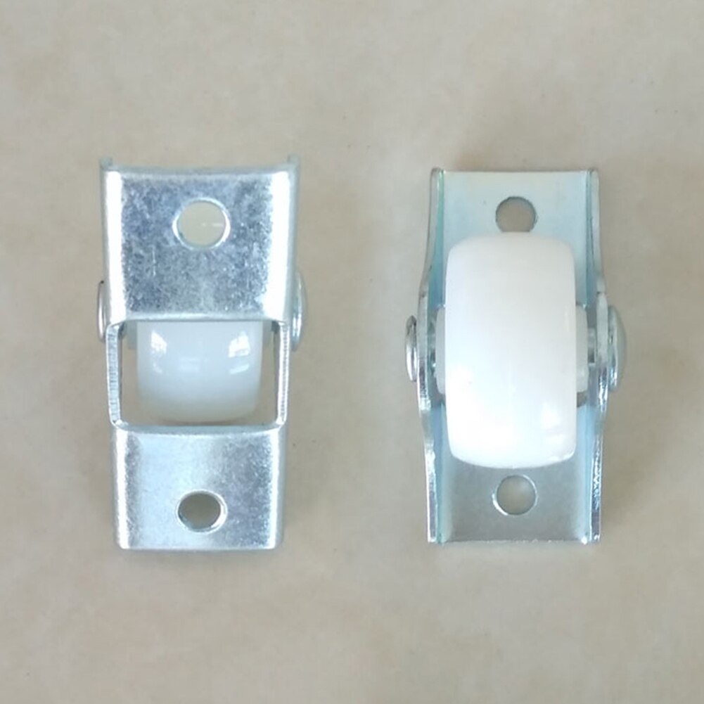 2Stck fest Möbel gerichtet Praktische Schublade Metall oben Platte Ersatz Zauberer Rad Starre Warenkorb PP Einfach Installieren