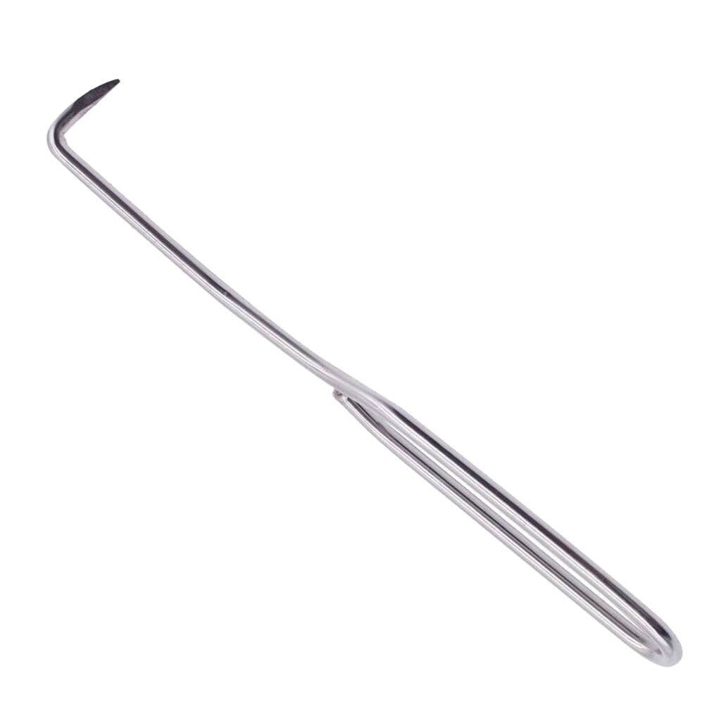 Beekeeping Needle Queen Rearing Grafting Tool Stainless Steel Grafting Tool Bee Hive Scraper Beekeeper - 10inch