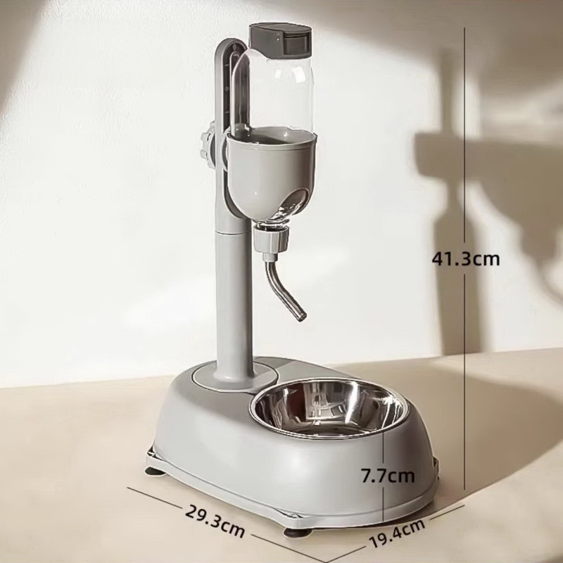 Dispensador automático para mascotas, cuenco antibasculante para perros, botella de agua potable, dispensador de agua para alimentación, hervidor de agua colgante, desmontable