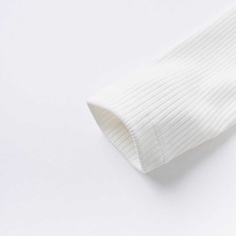 Db15908 dave bella høst baby jenter søt solid t-skjorte barn topper jente barn t-skjorter