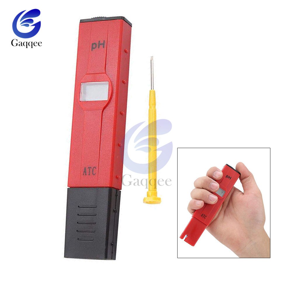 Tds ec meter temperatur tester pen 3 in1 funktion ledningsevne vand måleværktøj tds & ec tester 0-9990 ppm 15%: Atc rød