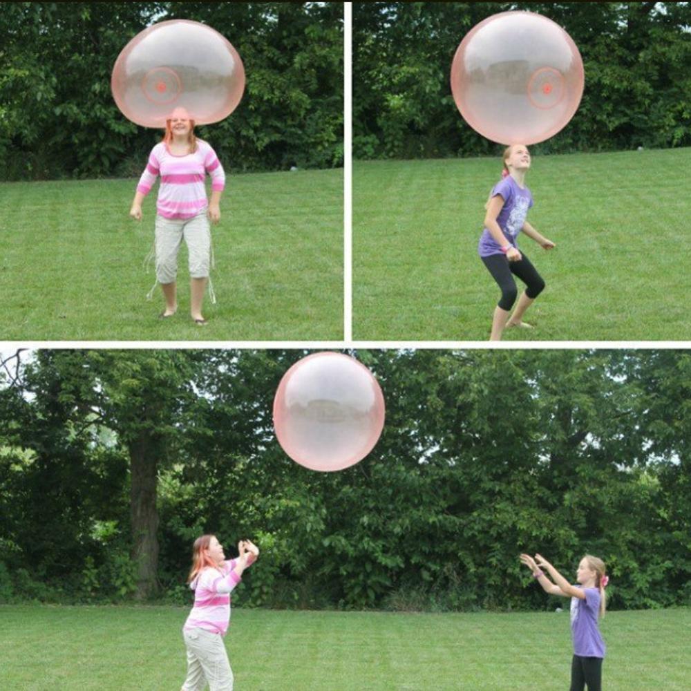 Bubble Ball Children Outdoor Soft Squishy Air Water Filled Bubble Ball Blow Up Balloon Toy Squeezable Bubble Balls for Kids