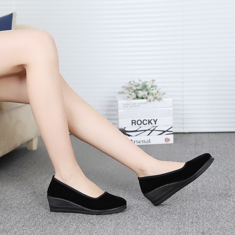 Flat Platform Shoes Woman Swing Shoes Women's Loafers Slip On Shallow Ladies Casual Flats mocasines mujer fgb78