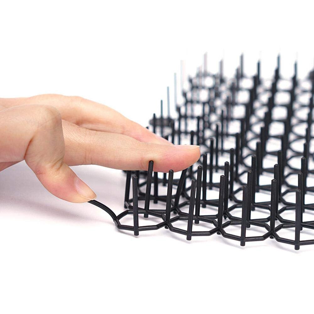 49x13x3cm Plastic Anti-Cat Dogs Repellent Mat Garden Protector Cat Mats Keep Cats Away Safe Spike Thorn Mat Pets Supplies