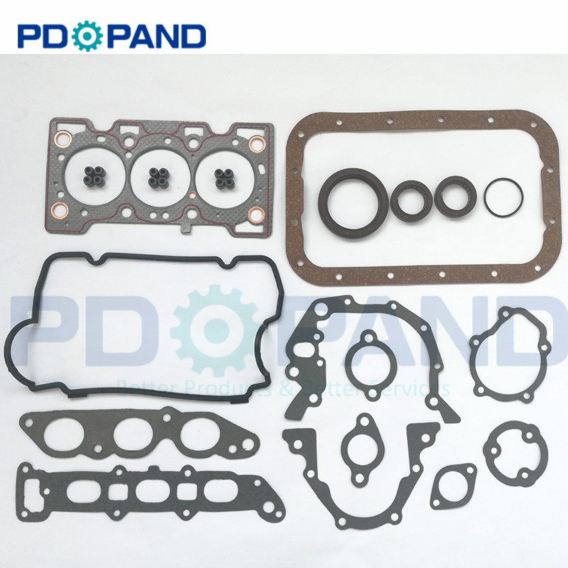 F6A Engine Overhaul gasket set kit for Suzuki Jimny Alto HA12 Alto JA12 Hustle Cappuccino EA11R Cara Carry Cervo Every