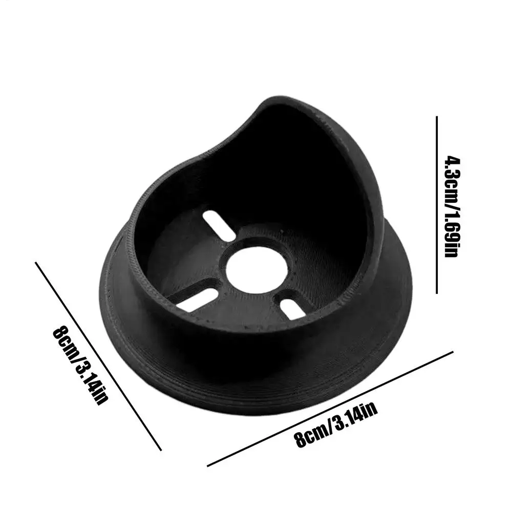 Colector de polvo de taladro, sierra perforadora, recolector de polvo, martillo eléctrico, cuenco para cenizas de perforación para el hogar y la construcción, reparaciones, montaje de muebles: Negro