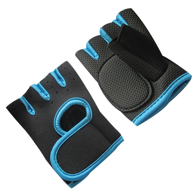 Een Paar Gym Fitness Handschoenen Ademend Fitness Training Pols Handschoenen Gewichtheffen Rubber Antislip Sport Fitness Handschoenen: XL