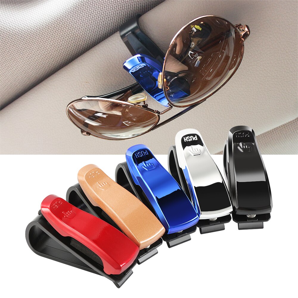 Car Sun Visor Glasses Holder Clip for Opel Astra H G J Insignia Mokka Zafira Corsa