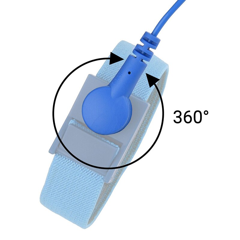 Brand Anti Static ESD Wrist Strap Discharge Grounding Prevent Static Shock with Clip for Sensitive Electronics Repair Work Tools
