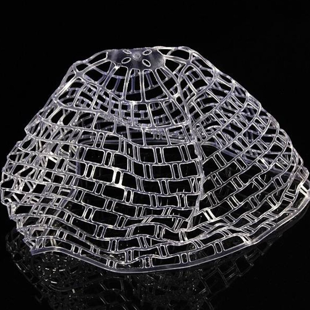 Outdoor Trap Folding Portable Tackle Accessories Crayfish Durable Lobster Catcher Crawfish Crab Rubber Fishing Net: L 120cm