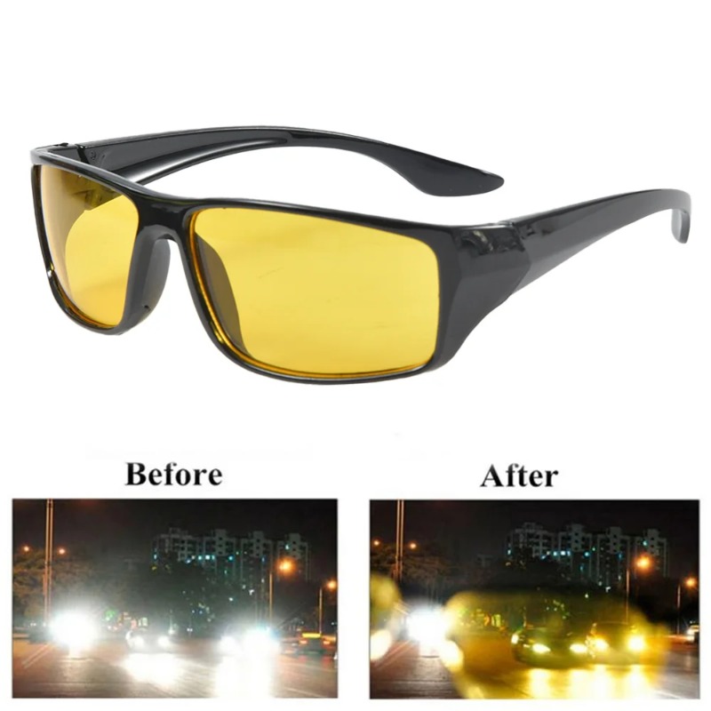 Auto Nachtzicht Unisex Bril Anti-Glare Zonnebril UV-bescherming Brillen Verbeterde lichte motorrijbril
