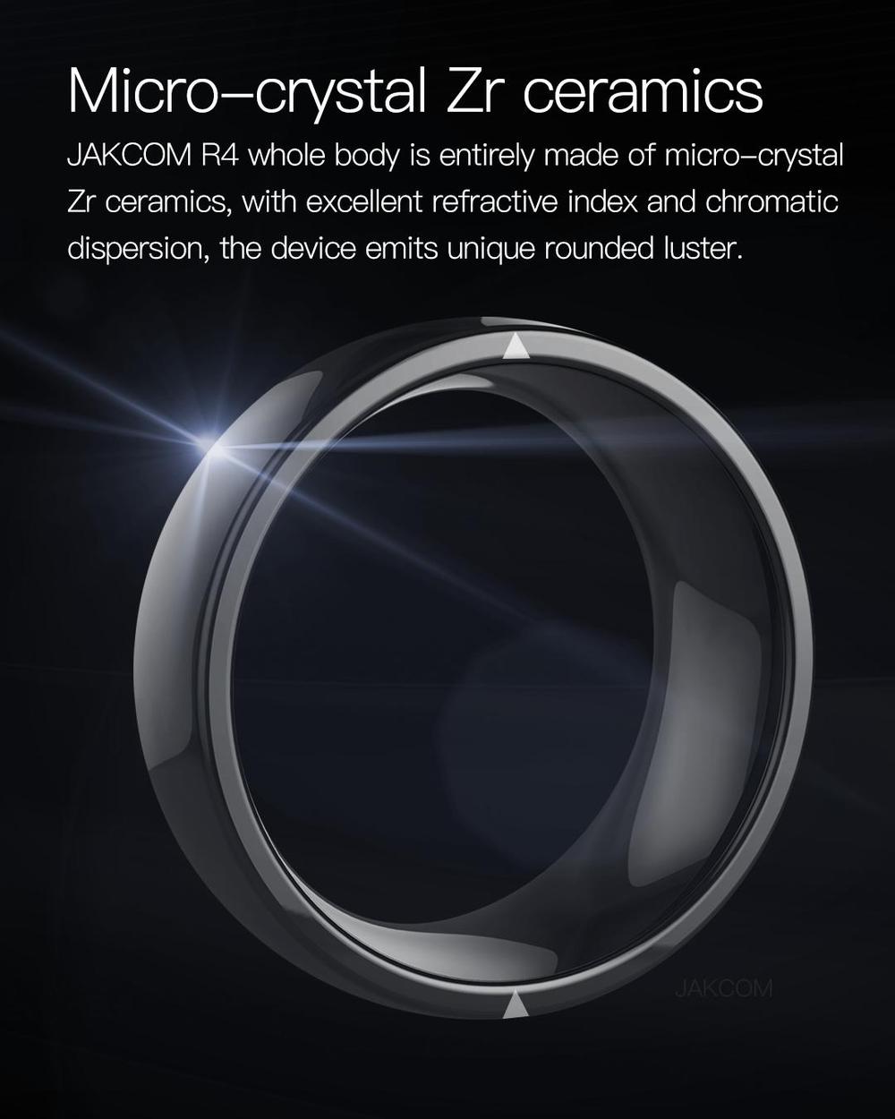 Jakcom R4 Waterdichte Smart Ring App Enabled Draagbare Technologie Magic Ring Voor Ios Android Windows Nfc Smartphones
