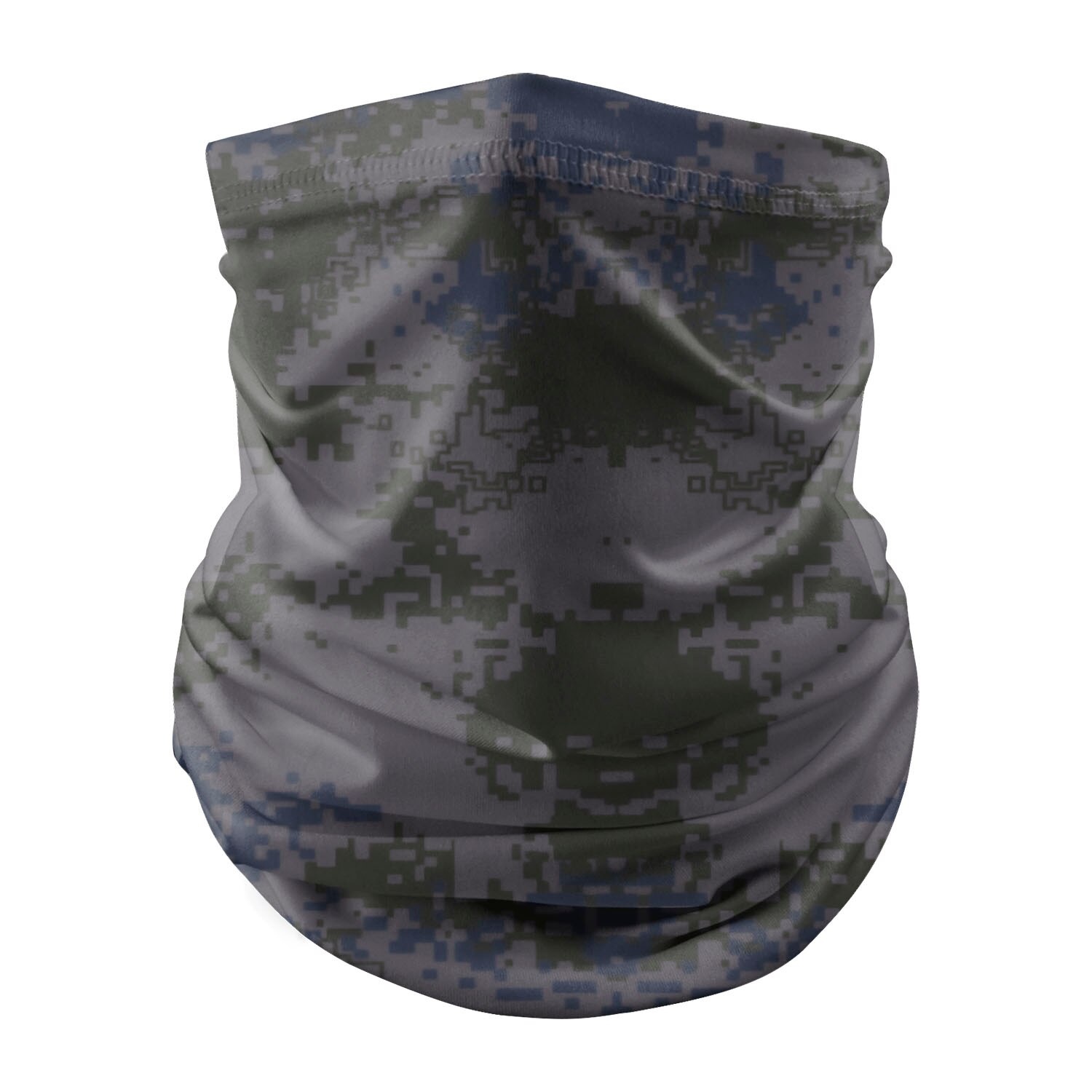Zawaland kamouflage halsduk hals dam män vindtätt tryck tubulär bandana anti damm cykling vandring halv ansikts halsduk unisex: Stil 6