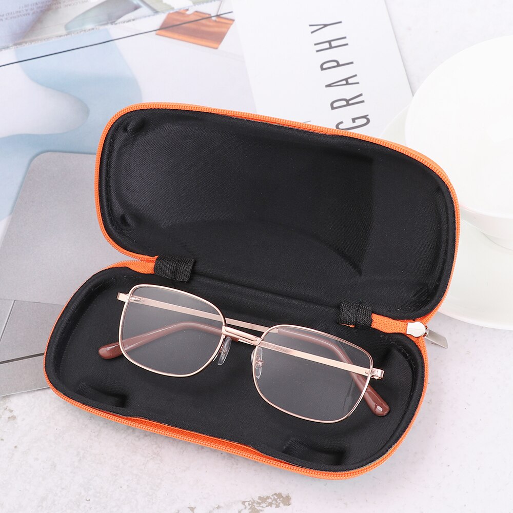1 stuks kinderbrillenkoker met hard frame, draagbare zonnebril, leesbrillendoos, autovormige brillenkokers, brillen