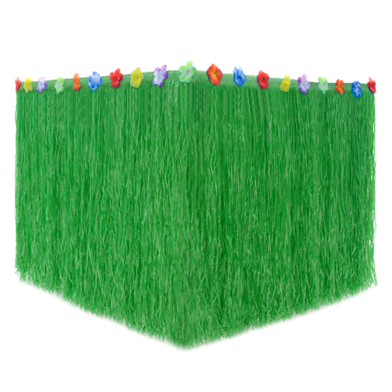 Table Skirt For Tropical Hawaiian Party Decorations Beach Party Decorations Supplies Adult's Kid's Birthday Table Cover Decor