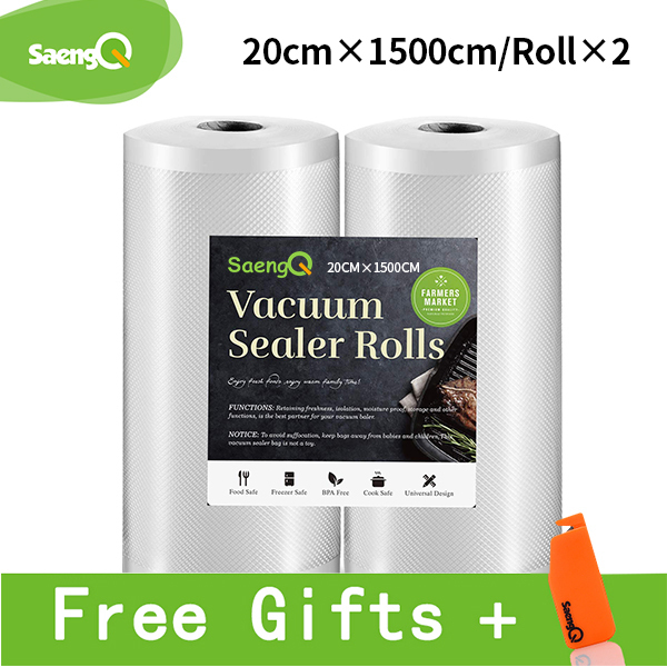 Vacuümvoedselzakken 3 Rollen - BPA-vrij, Voor Voedselbewaring En Sous Vide Koken Vacuümvoedselzakken 3 Rollen - BPA-vrij, Voor Voedselbewaring En Sous Vide Koken