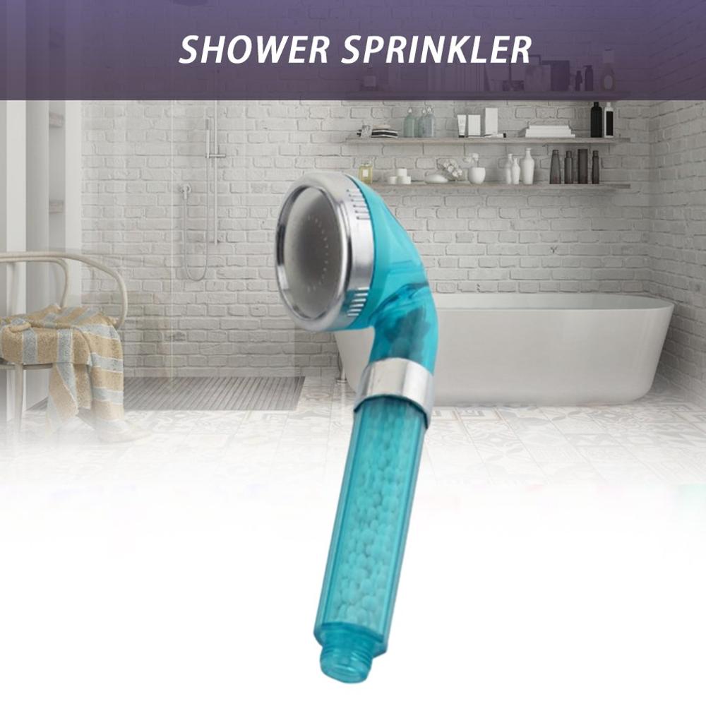 Negative Ion Shower Bathtub Pressurized Water Saving Large Handheld Spa Shower Head Shower Set
