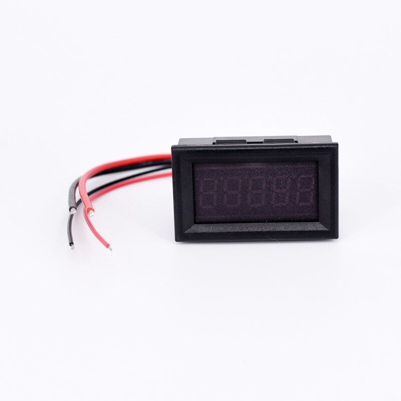LED Display Meter Digital Ammeters Panel 5 Digit Current Amp Gauge Tester High precision 0-3A Resolution 0.1MA