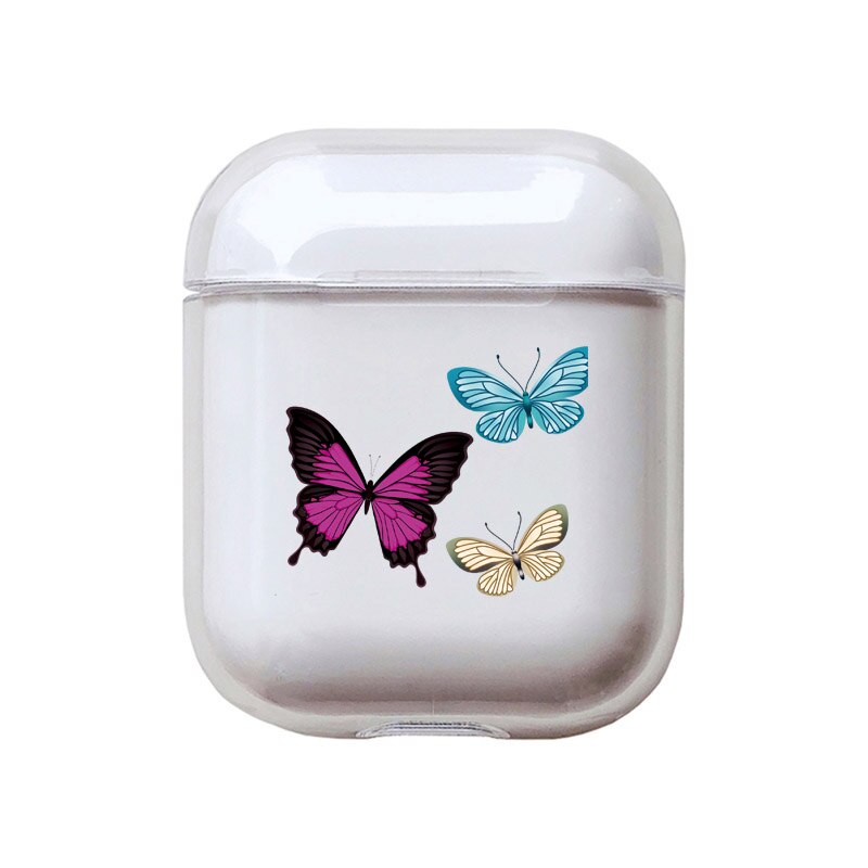 Funda de mariposa para Airpods Pro 2, funda bonita a la con dibujos, funda rígida para Airpods 2 Pro y cargador: WS162-9ForAirpods