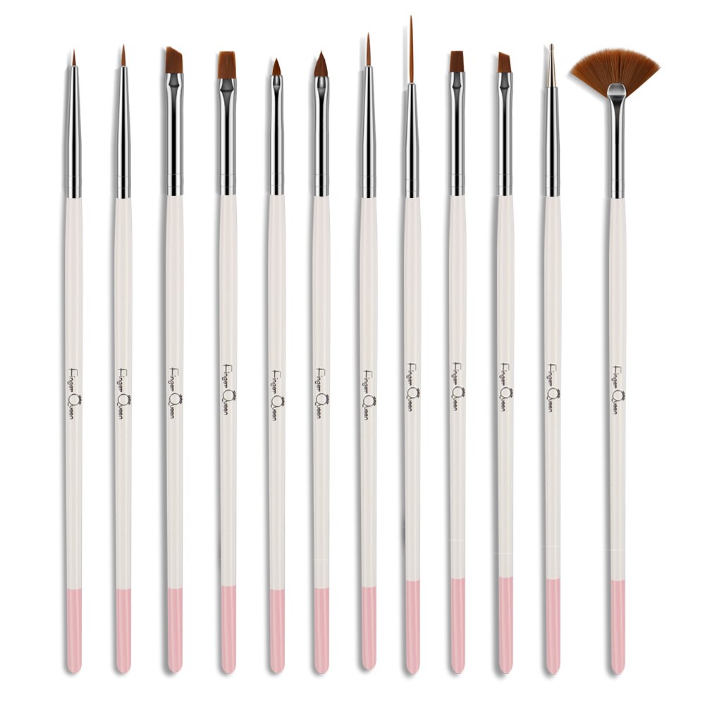 Nagel Pinsel Set Ombre Pinsel Kunst Malerei Stift Nagel UV Gel Zeichnung Stift: B015