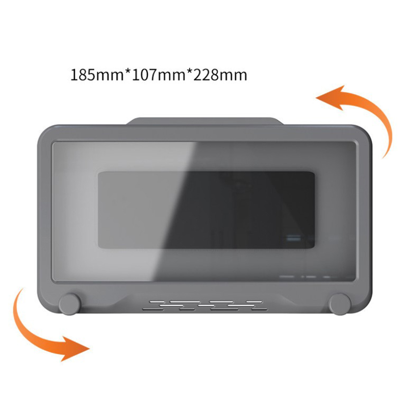 Telefoonhouder Badkamer Waterdicht Thuis Muur Telefoonhoesje Stand Box Zelfklevend Touchscreen Telefoon Shell Douche Afdichting Opslag: green