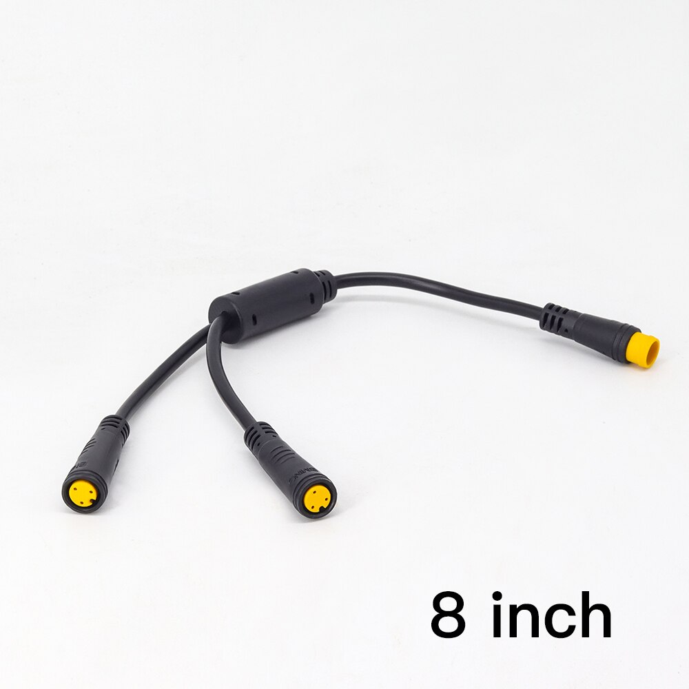 Bafang Motor Parts Gear Shift Sensor USB Programming cable Display Extension Cables Hydraulic Brake sensor EB-BUS 1T4 1T2 Cable: 1T2 Short 8inch
