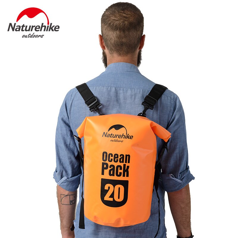 naturel randonnée 20L 30L sac étanche Portable sac à dos pour Camping canyoning natation