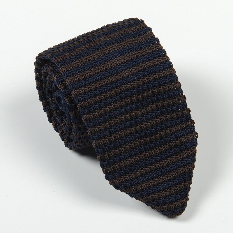 Cravate pour hommes 6-7cm à la | Cravate en laine décontracté, tricot sauvage, cravate pointue pour hommes, fête mariage marié, cravates quotidiennes, porter le cou: A2405