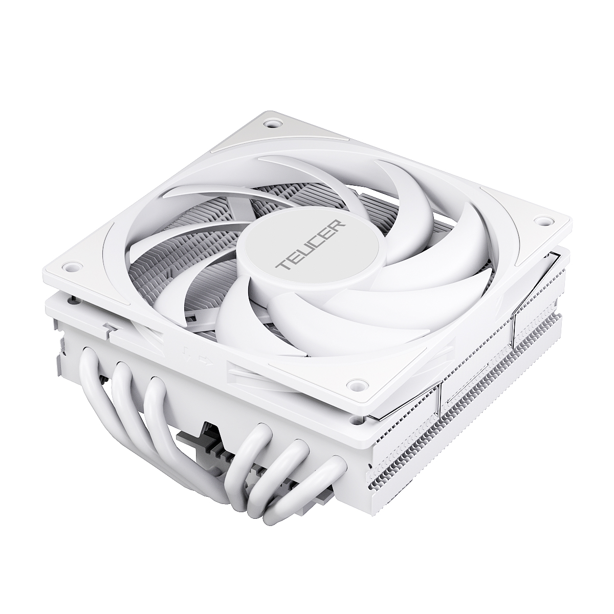 Teucer ut-serien bittesmå titan luftkjøling radiator kjøler lav støy unngå minne cpu vifte til  er4 er5 lga 1200 1700 x99