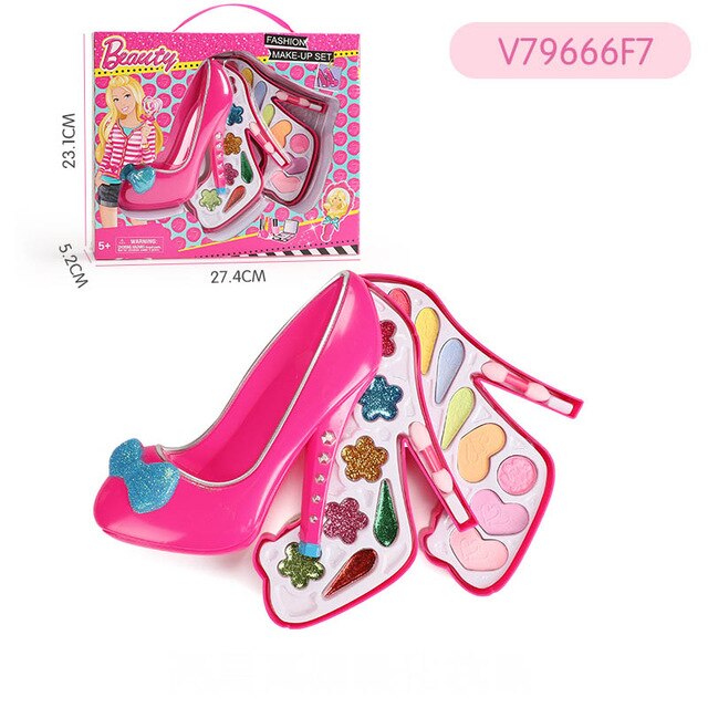Jenter sminke leker skjønnhet sminke verktøy barn late som leke leker trygge giftfri dressing kosmetisk neglelakk leker: V79666 f 7