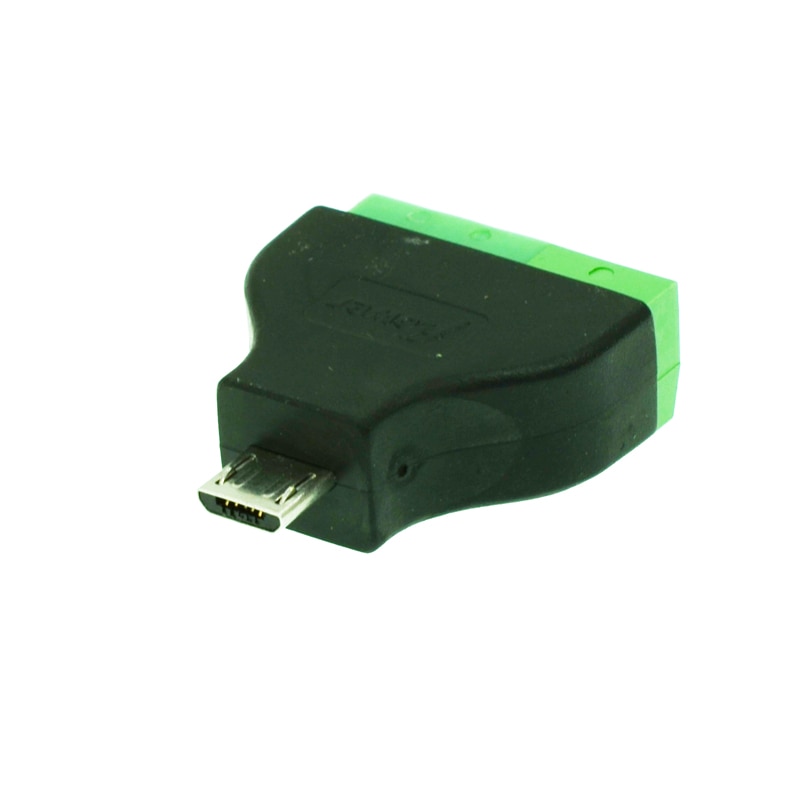 1 pièces Micro USB mâle à visser connecteur USB prise avec bouclier connecteur Micro mâle Jack Micro USB mâle à visser bornier