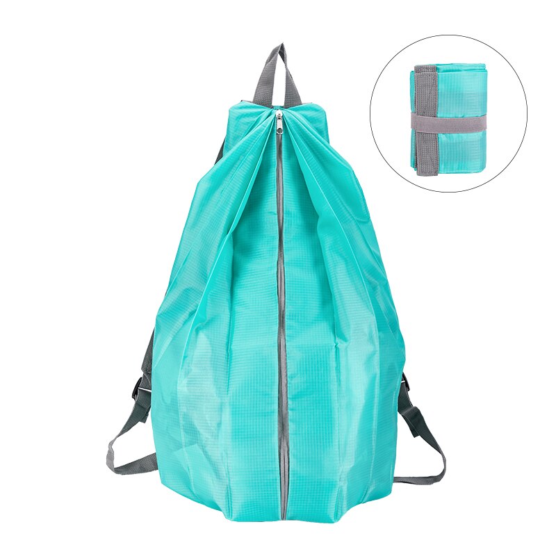 MABULA – grand sac à dos de voyage, Portable, étanche, réutilisable, facile à plier, pour courses, épicerie, Compact, pour Sport de plein air: D