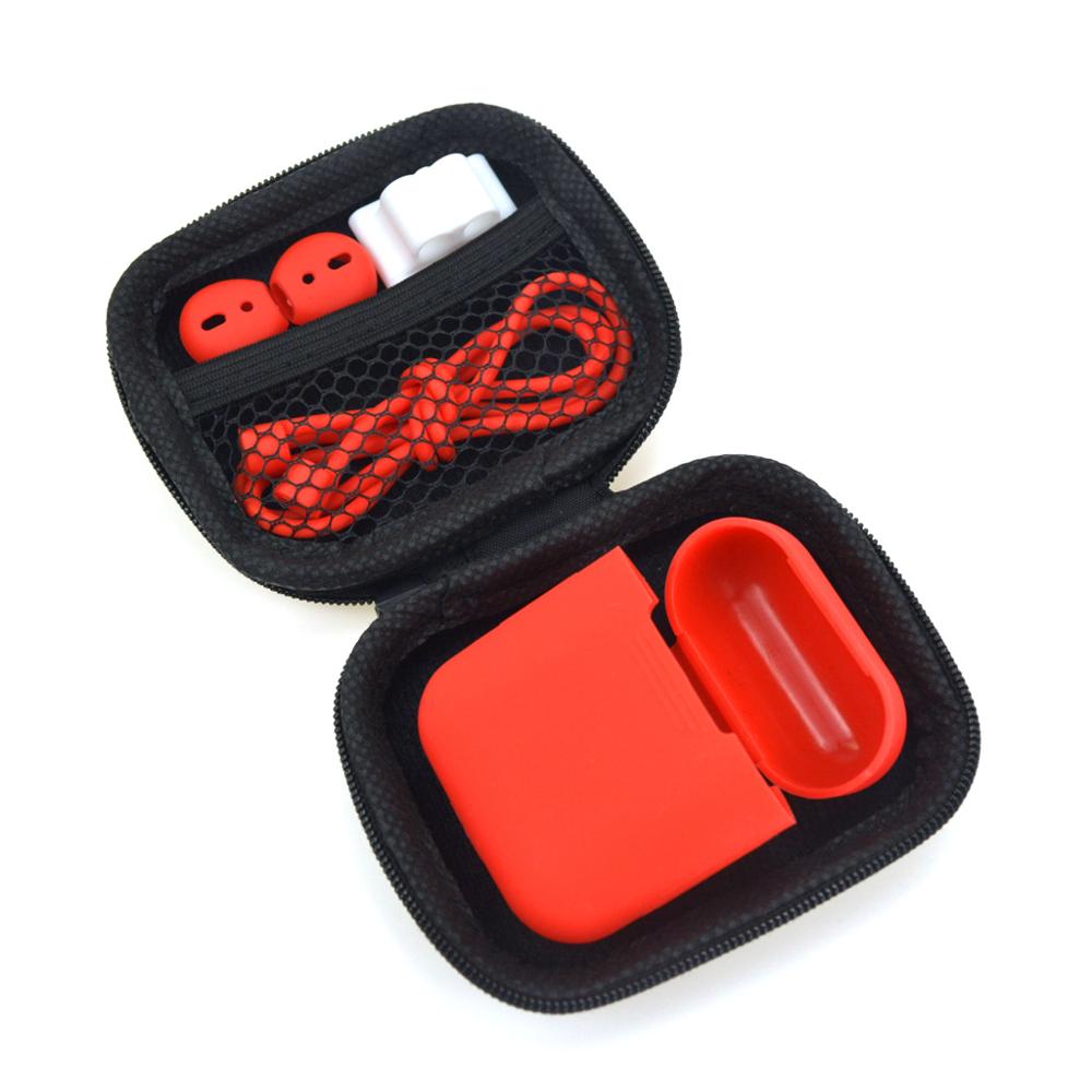 EVA Material Portable Earphone Protective Case Earbuds Hold Storage Carrying Hard Bag Box for Apple AirPod iPhone 7 Earphone