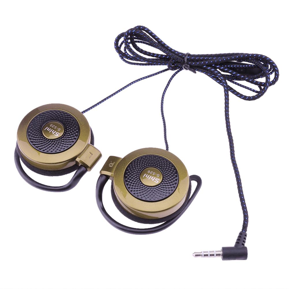 Voor Shini S-520 3.5Mm Stereo Mp4 Oorhaak Game Sport Mobiele Telefoon Universele Headset Oorhaak Headsets draad Sport Earph