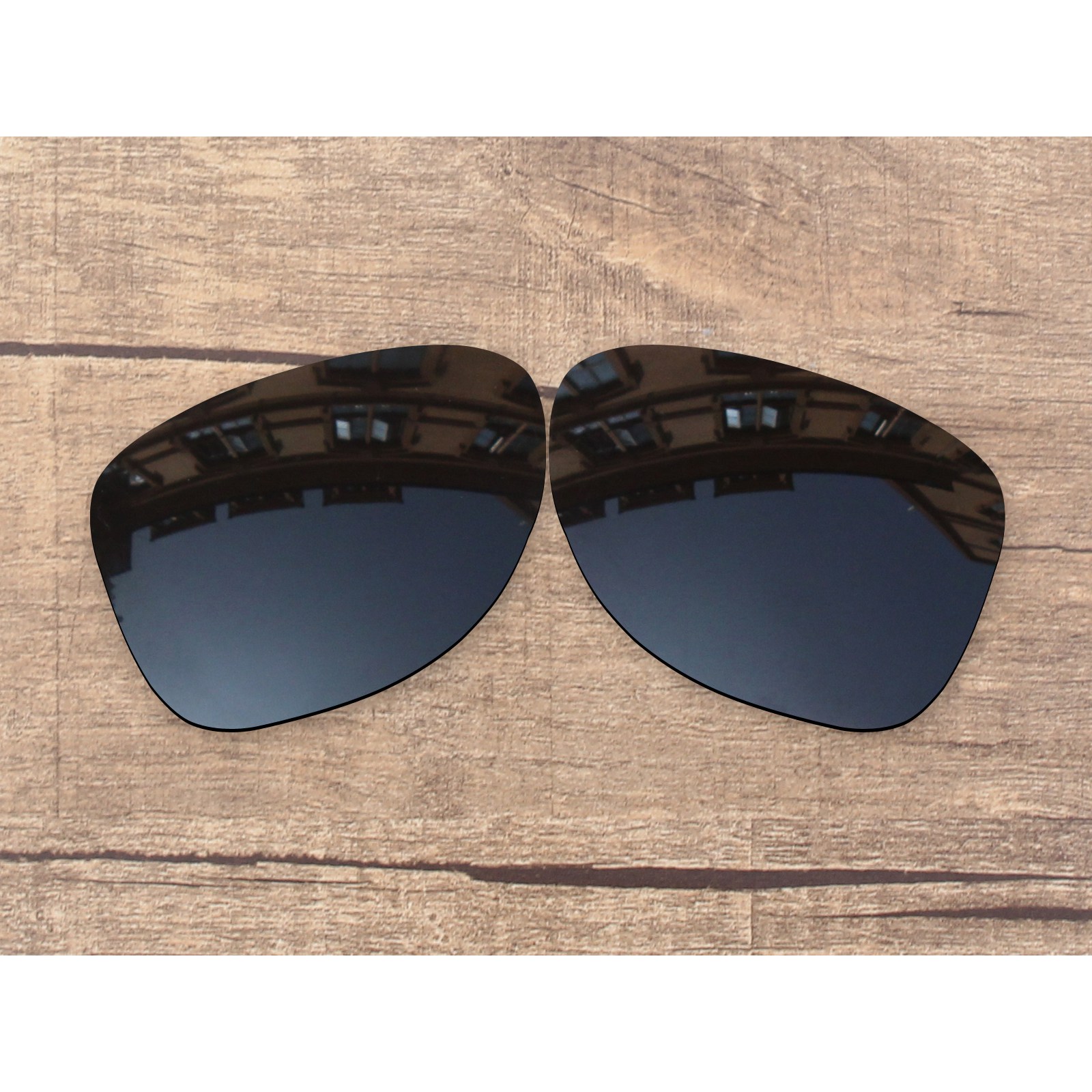 Vonxyz-repuesto de lentes polarizadas, 20 + colores, para marco de-roble XXX x35-six.2 OO9177: Stealth Black