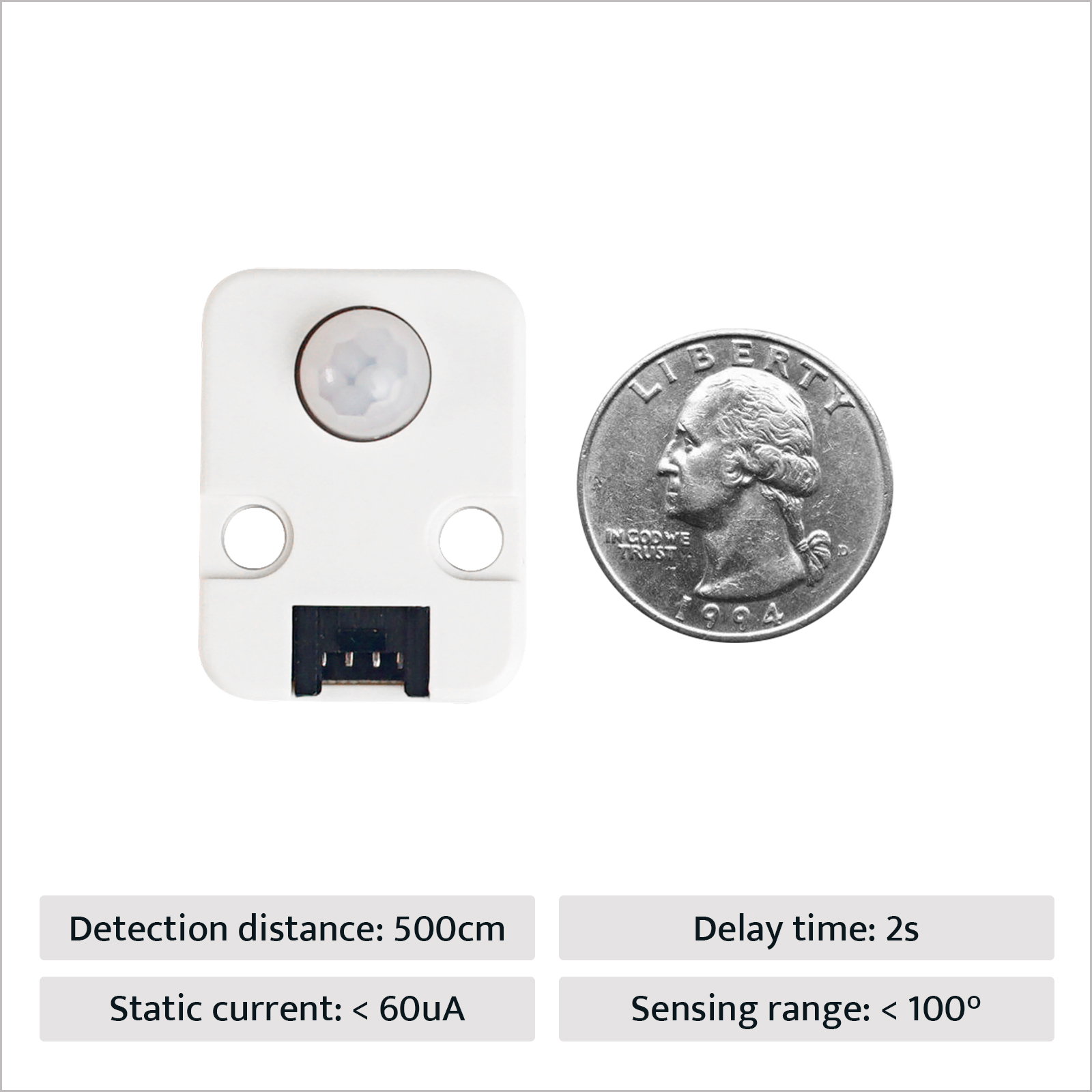 M5Stack Official PIR Motion Sensor (AS312)