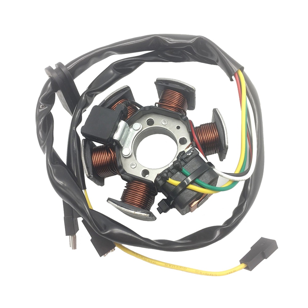 AM6 50 Stator Flywheel Magnet For usqvarna CH 50 Motorhispania Furia RX RYZ 50 MBK X-Limit X-Power 50 Ignition Charing Generator