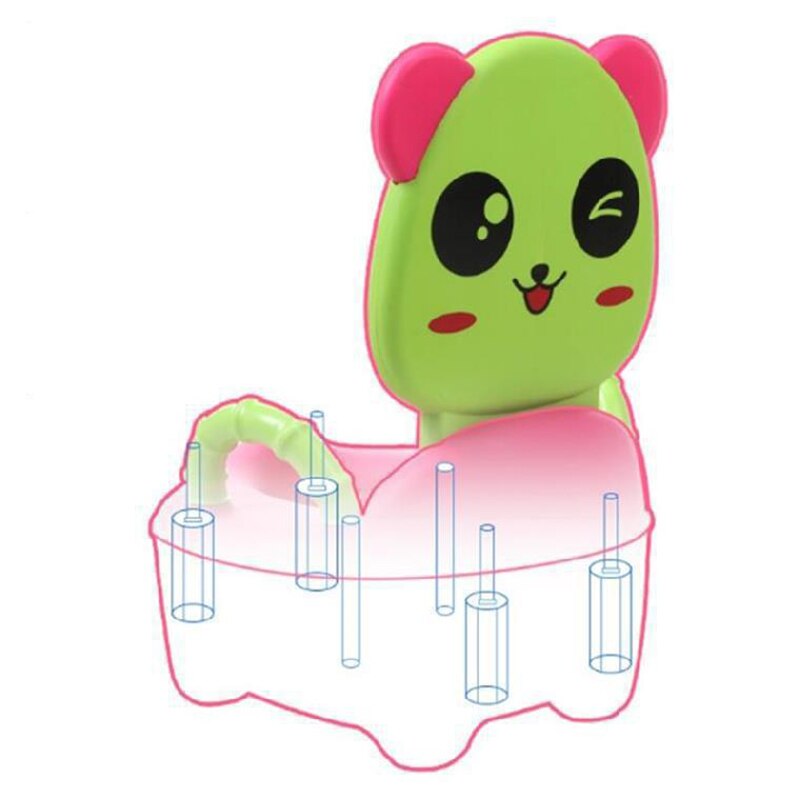 0-6 Years Old Children's Pot Soft Baby Potty Plastic Road Pot Infant Cute Baby Toilet Seat Boys And Girls Potty Trainer Seat WC