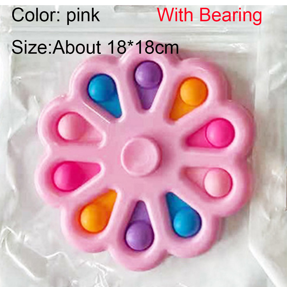 Early Educational Autism Special Need Simple Dimple Fidget Toys Pack Fit Brain Toy Stress Anti Stress Fidget Hand Spinner: 14