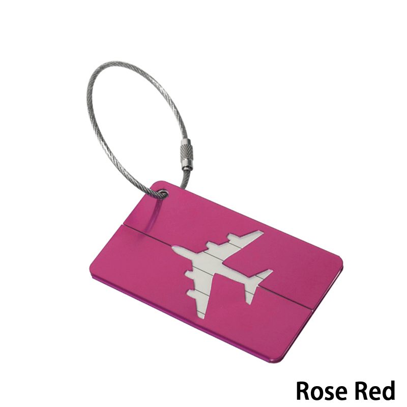 Accessoires de voyage pour bagages et sacs, classique, nouveauté à la , caoutchouc, en Aluminium, sangles d'étiquette, valise, étiquette de bagage, directe: 9